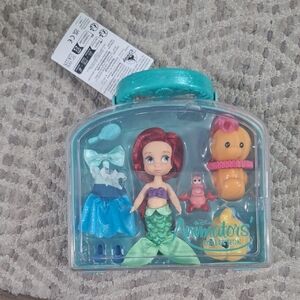 Disney Animator's Collection Ariel Doll Set with Green Tail and Blue Dress